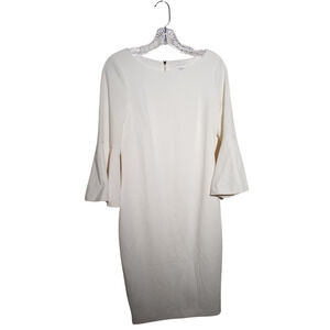 Calvin Klein Cream Midi Dress